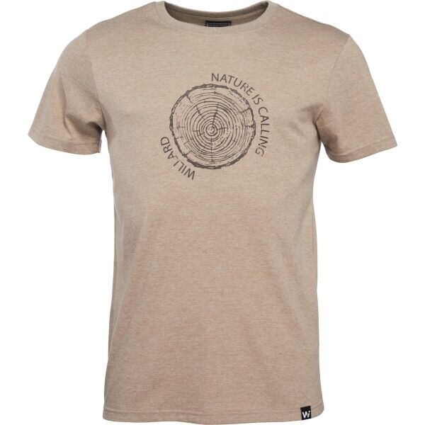 Willard BRUCE Pánské triko, hnědá, velikost