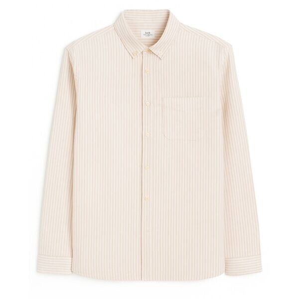 CELIO CAOXFORDY Pánská košile, béžová, velikost