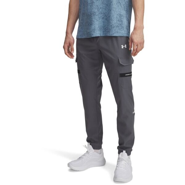 Under Armour TECH UTILITY WOVEN PANT Pánské sportovní kalhoty, šedá, velikost M