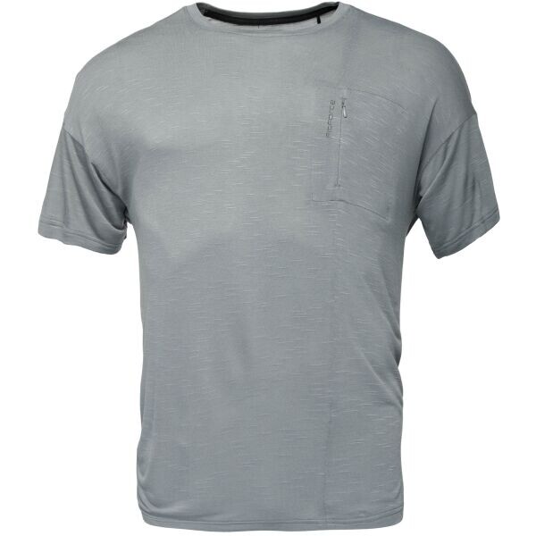 Fitforce FALCAO Pánské fitness triko, tmavě šedá, velikost