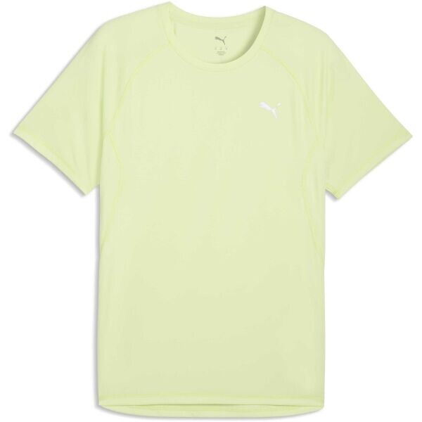 Puma RUN VELOCITY TEE Pánské sportovní triko, světle zelená, velikost
