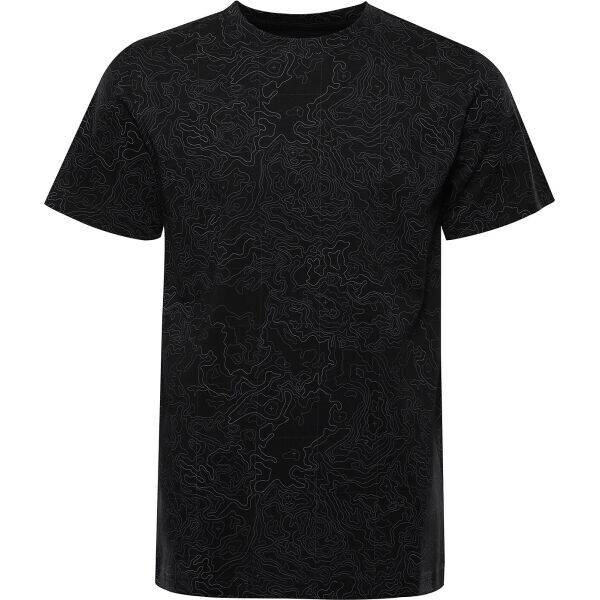 ALPINE PRO URAM Pánské triko, černá, velikost