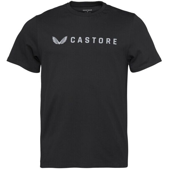 CASTORE SS GRAPHIC T-SHIRT Pánské sportovní triko, černá, velikost