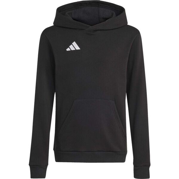 adidas ENTRADA 26 HOODY Y Dětská mikina, černá, velikost