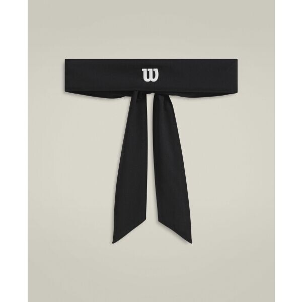 Wilson U TIE HEADBAND Čelenka, černá, velikost UNI