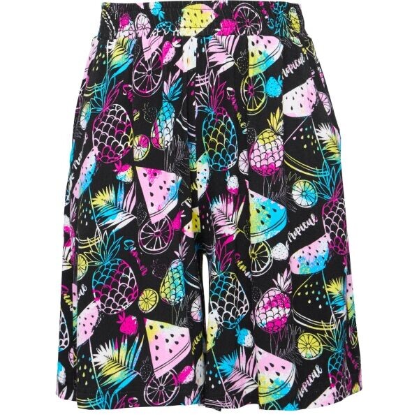 Lewro BELCARRA Dívčí šortková sukně, černá, velikost 128-134