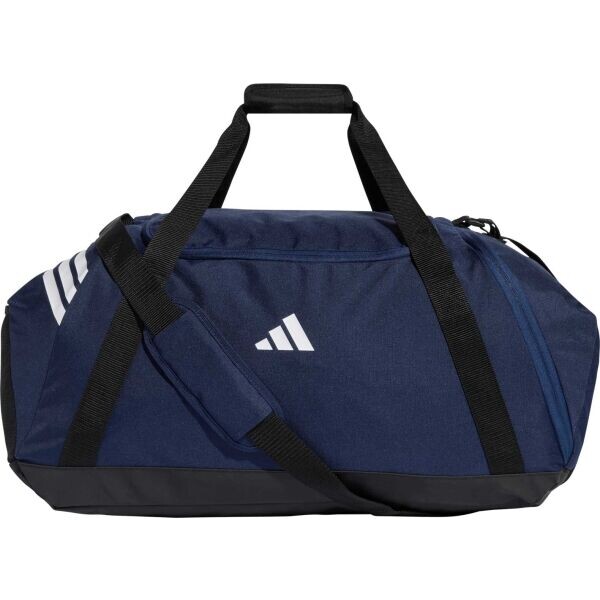 adidas TIRO DUFFLE L Sportovní taška, tmavě modrá, velikost