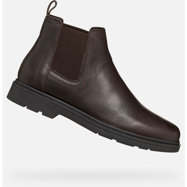 Geox U SPHERICA EC1 Pánská kotníková obuv, hnědá, velikost