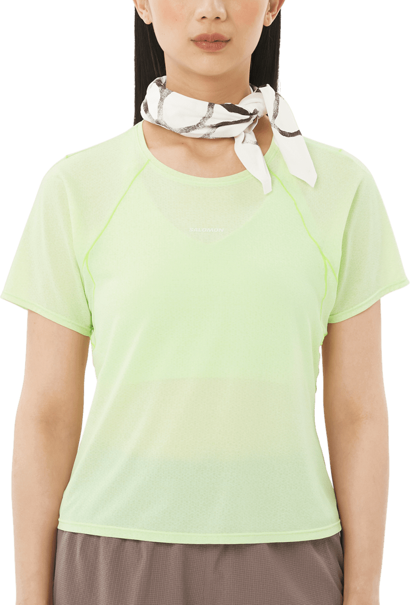Triko Salomon SHAKEout AIR CROPPED SS TEE W