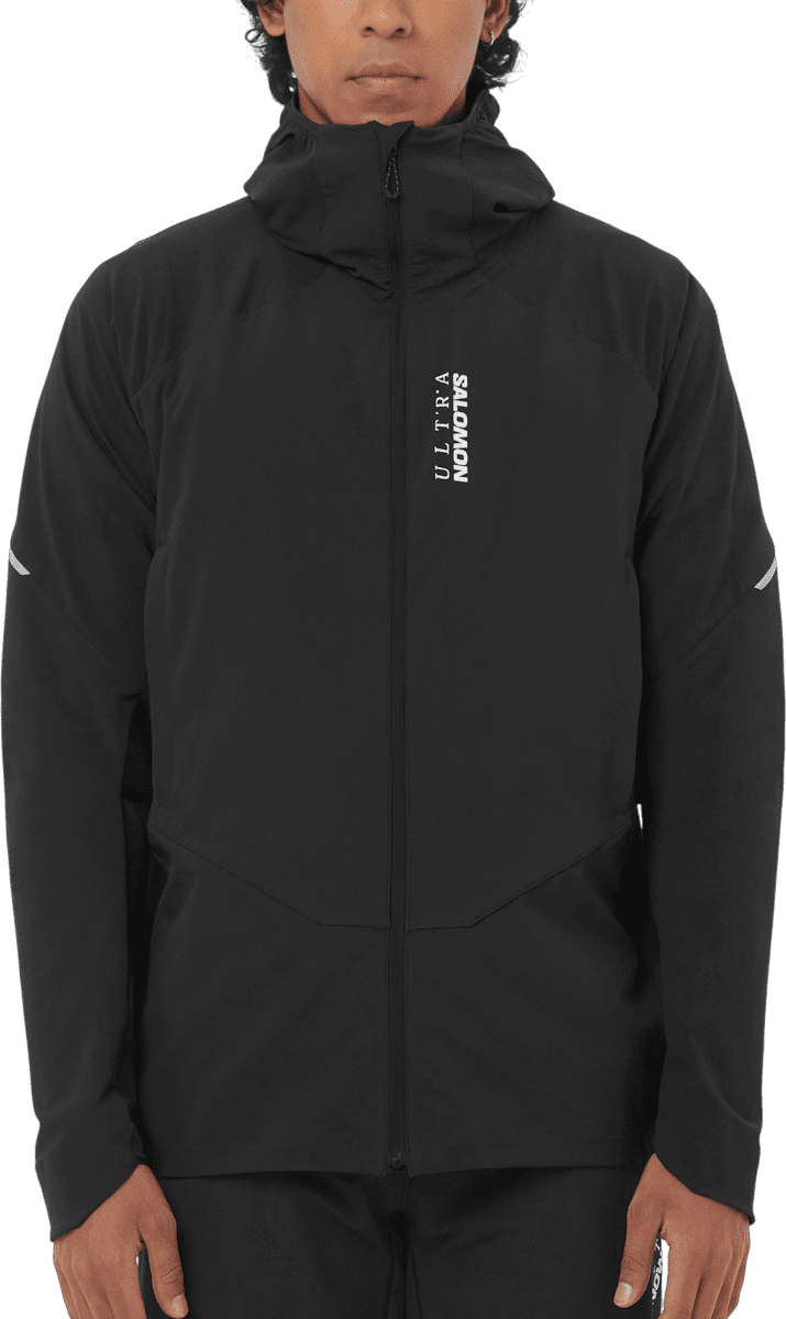 Bunda s kapucí Salomon ULTRA ALL DAY - ALL MOUNTAIN SOFTSHELL M
