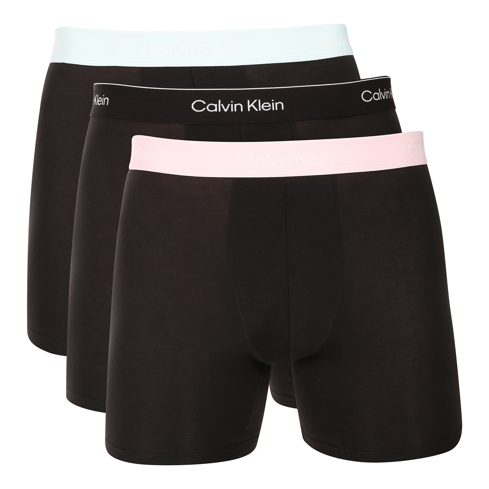 3PACK pánské boxerky Calvin Klein černé (NB4394-3ZG) XL, trenky / trenýrky