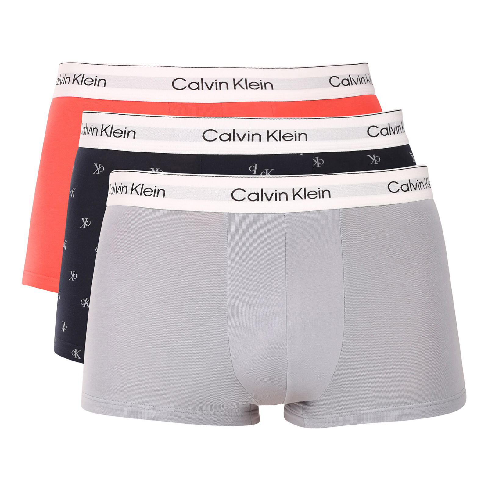 3PACK pánské boxerky Calvin Klein vícebarevné (NB4389-4UV) XL, trenky / trenýrky