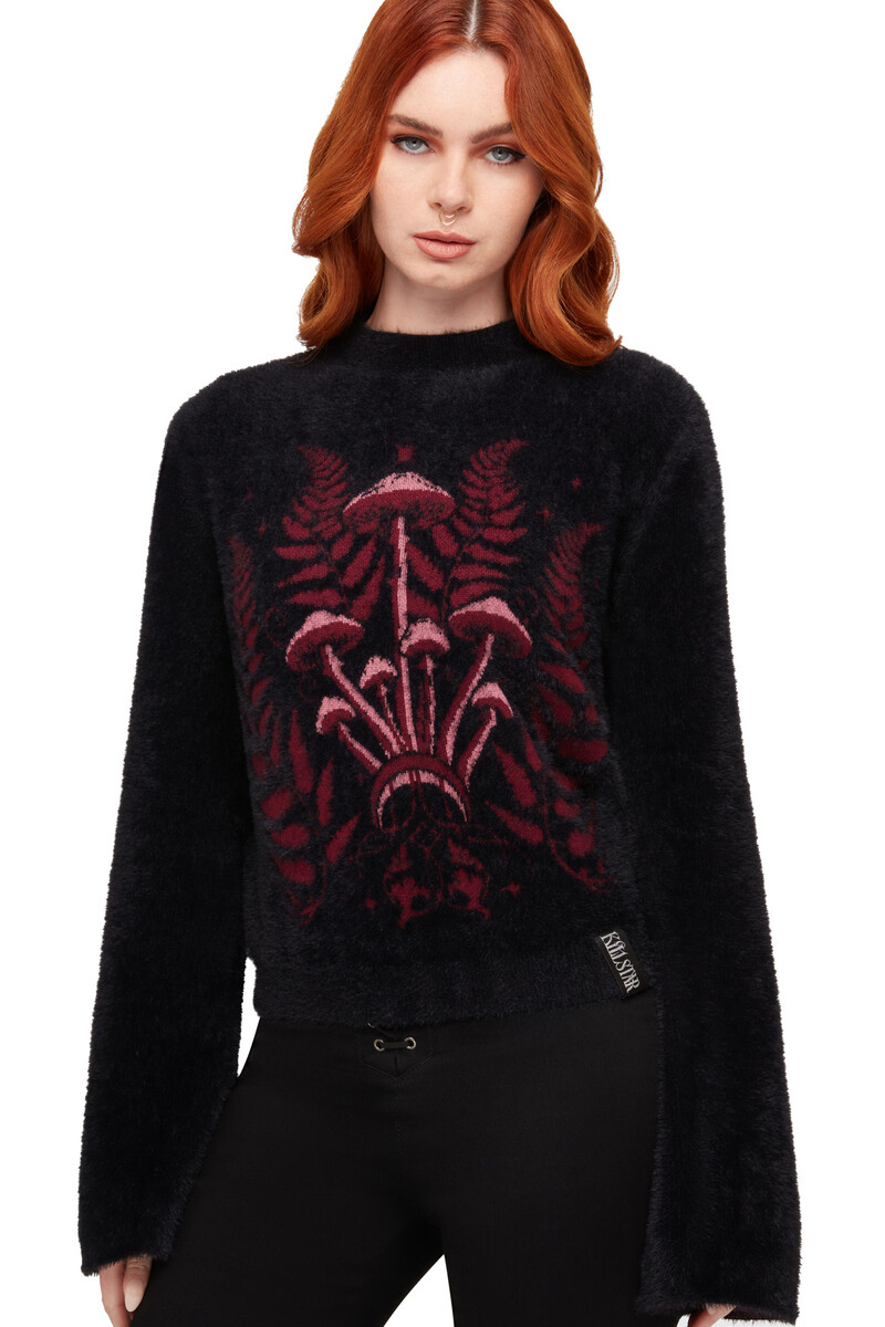 svetr dámské - Gravebloom - KILLSTAR - KSRA014289 XS
