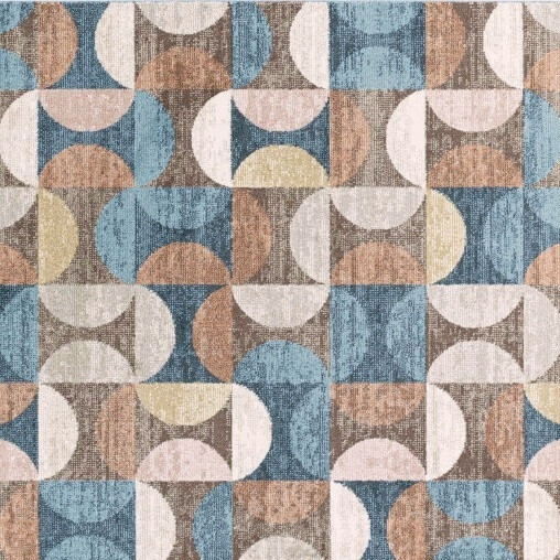 AKCE: 100x450 cm Metrážový koberec Royal 4808 Brown, šíře, vícebarevná, juta, textil, dětský pokoj, Ayyildiz