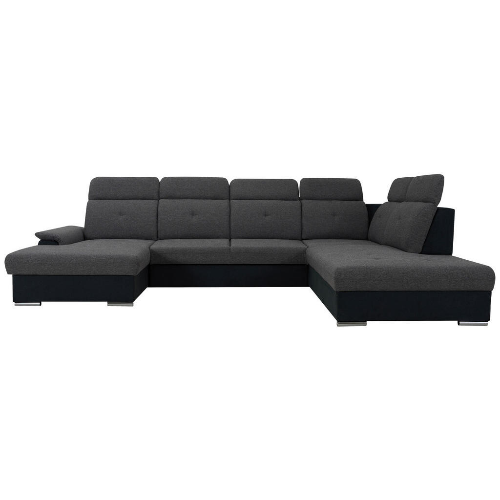 Cantus SEDACÍ SOUPRAVA, textil, černá, tmavě šedá