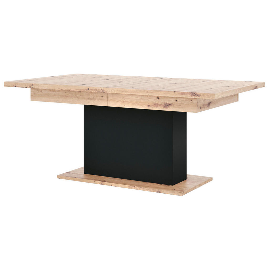 Hom`in VÝSUVNÝ STŮL, dub artisan, 180-230/77/100 cm