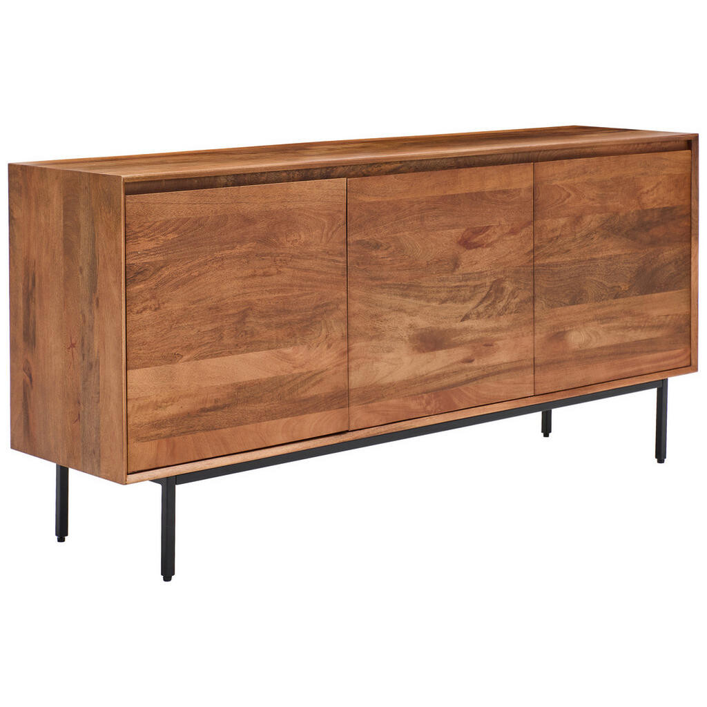 Livetastic ŠIROKÁ KOMODA, mangové dřevo, přírodní barvy, 160/76/40 cm