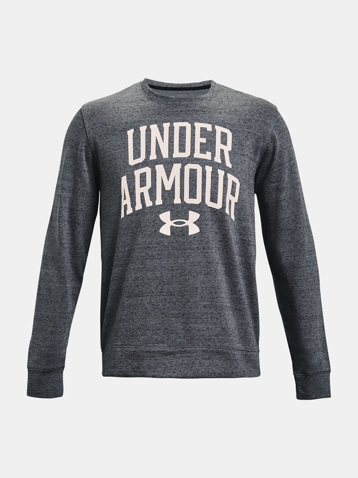 Under Armour Mikina UA RIVAL TERRY CREW-GRY - Pánské