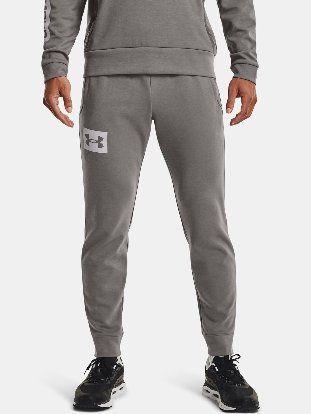 Under Armour Tepláky UA SUMMIT KNIT JOGGER-GRY - Pánské