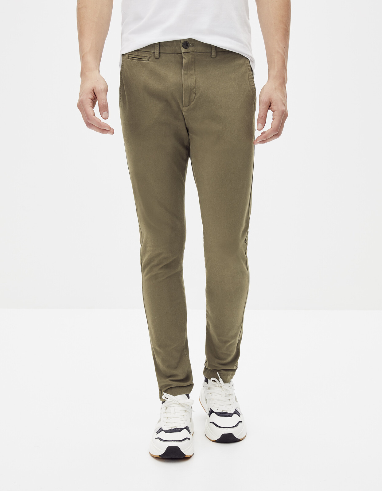 Celio Kalhoty Pobobby chino bi-stretch - Pánské