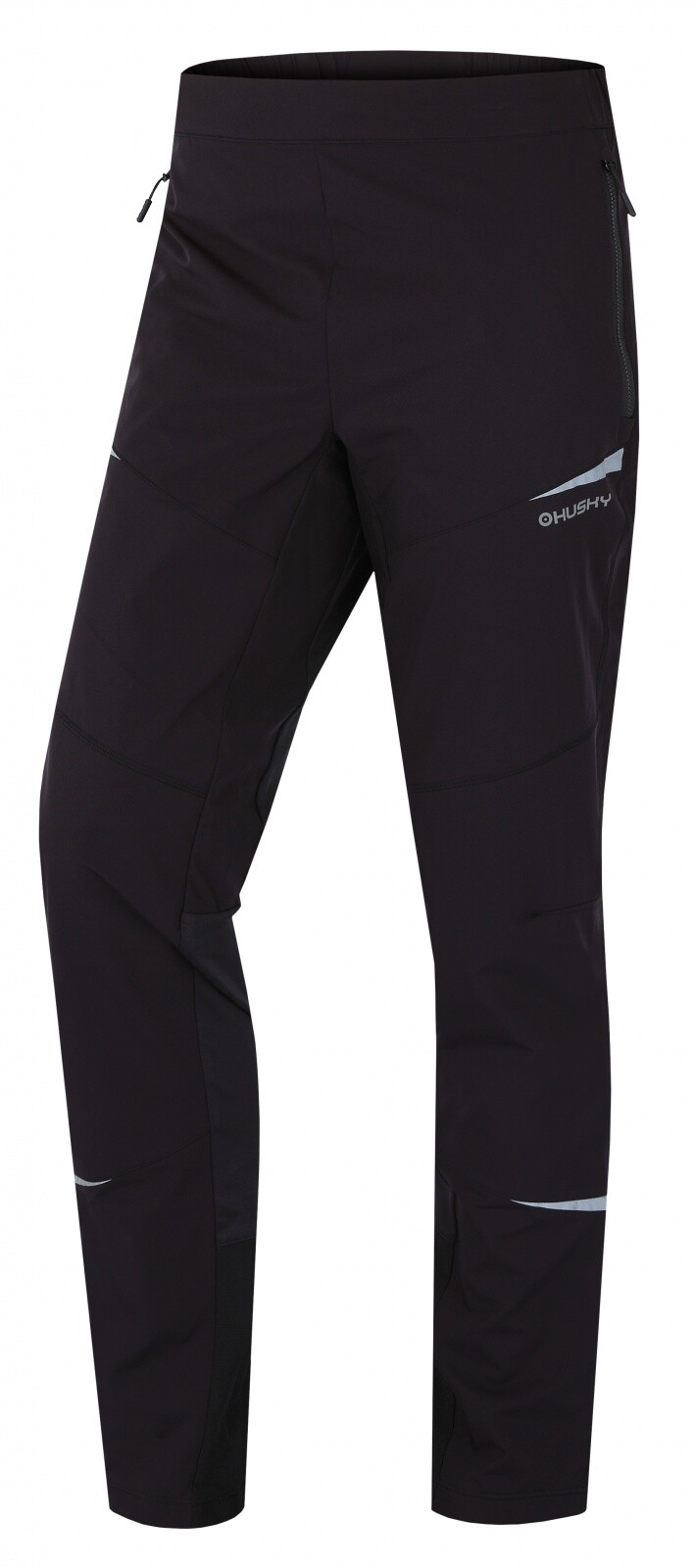 Husky Kalopy M L, black Pánské softshellové kalhoty