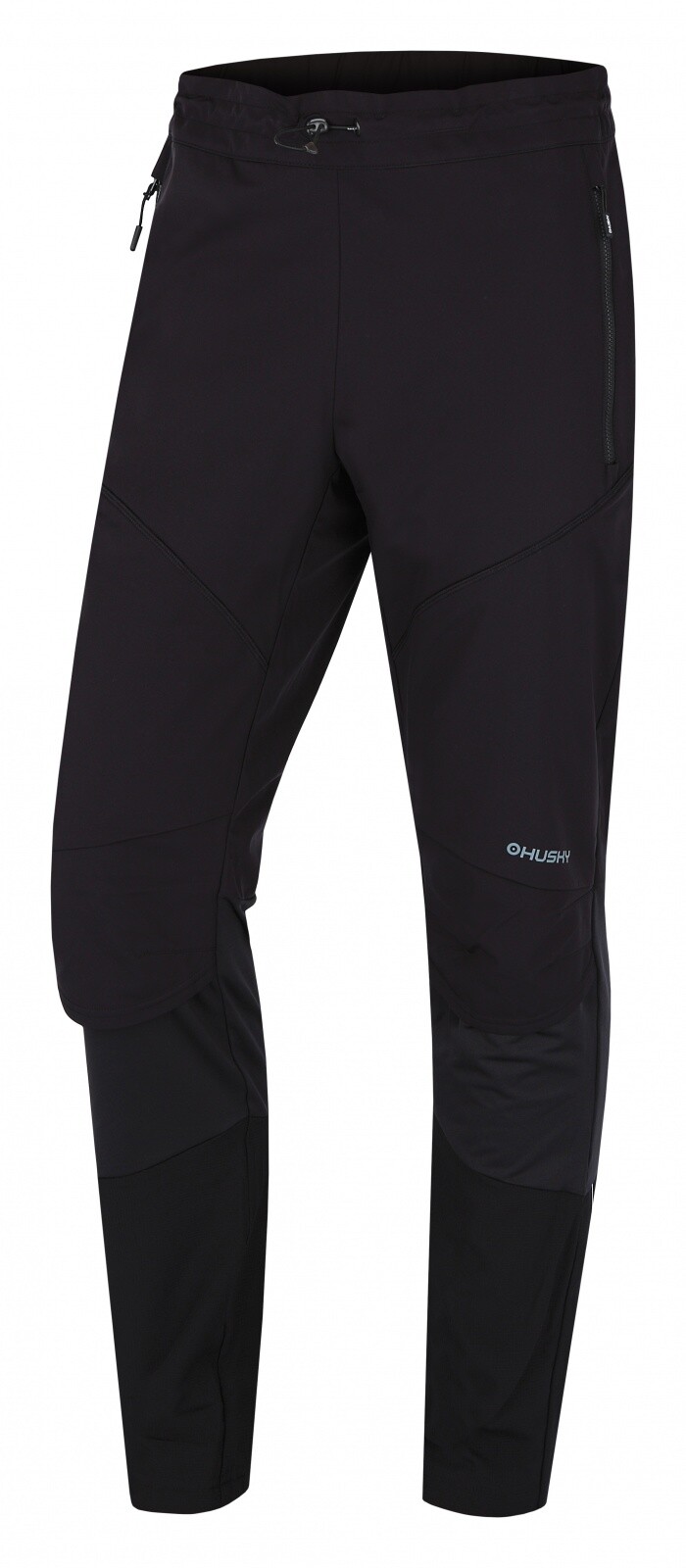 Husky Kulau M S, black Pánské softshellové kalhoty