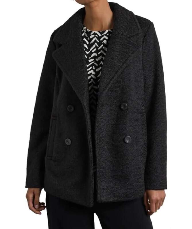 Černý kabát Street One