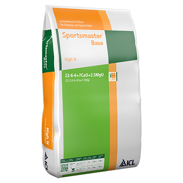 ICL Sportsmaster Base trávníkové hnojivo High N 25 kg