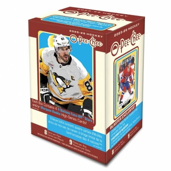2025-2026 NHL Upper Deck O-Pee-Chee Blaster Box - hokejové karty