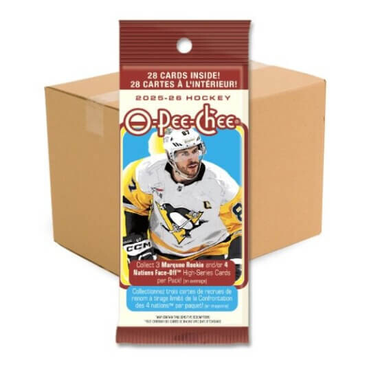 2025-2026 NHL Upper Deck O-Pee-Chee Fat Pack Box - hokejové karty