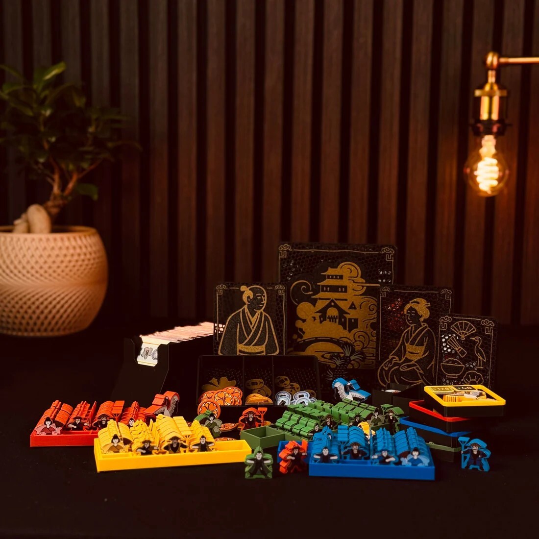 Woodneq Bílý hrad + Matcha - INSERT do hry Varianta: Černá