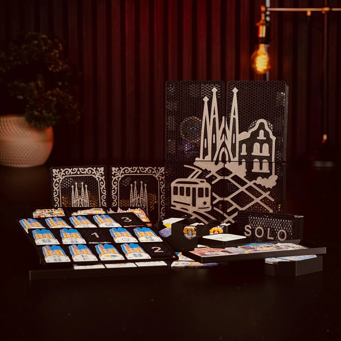 Woodneq Barcelona - INSERT do hry Varianta: Černá