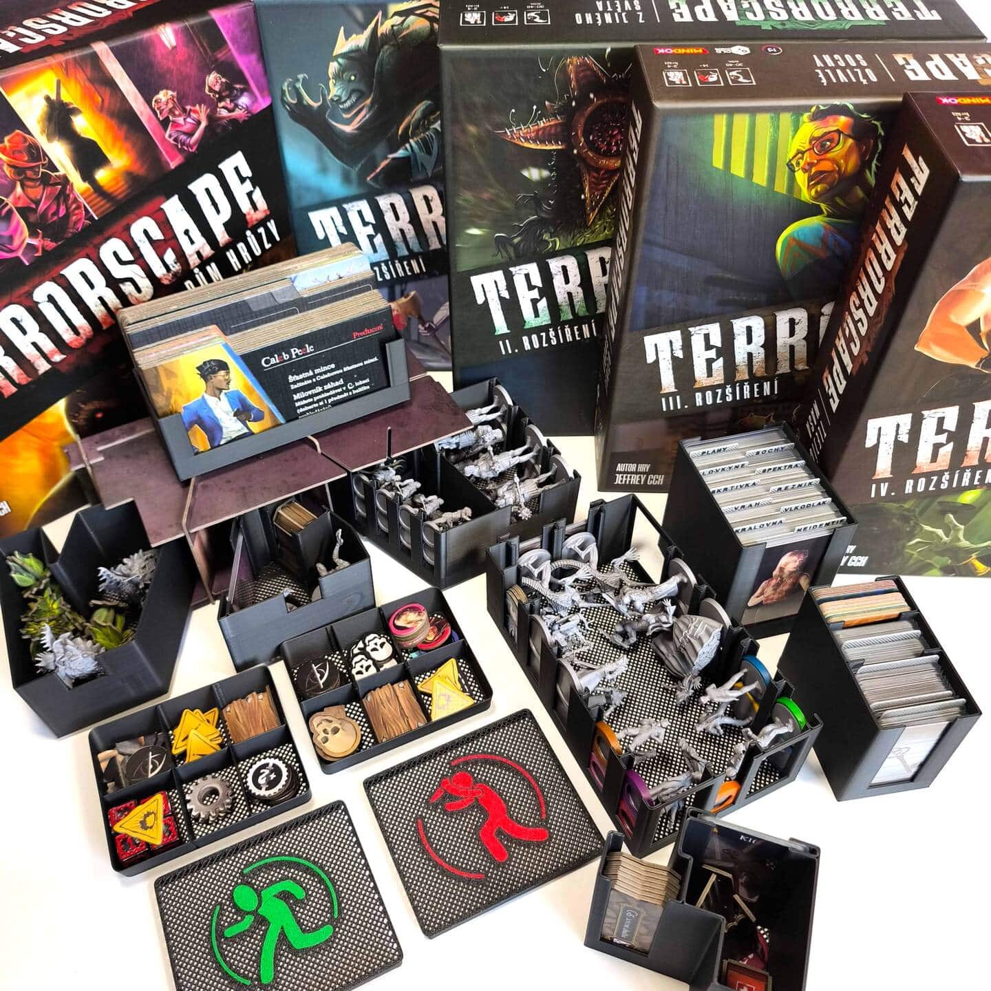 Inserty HERMAN Insert: Terrorscape + 4 rozšíření