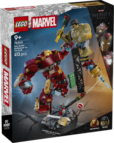 LEGO Poškozené - LEGO® Marvel Epický souboj: Hulkbuster vs. Hulk 76343