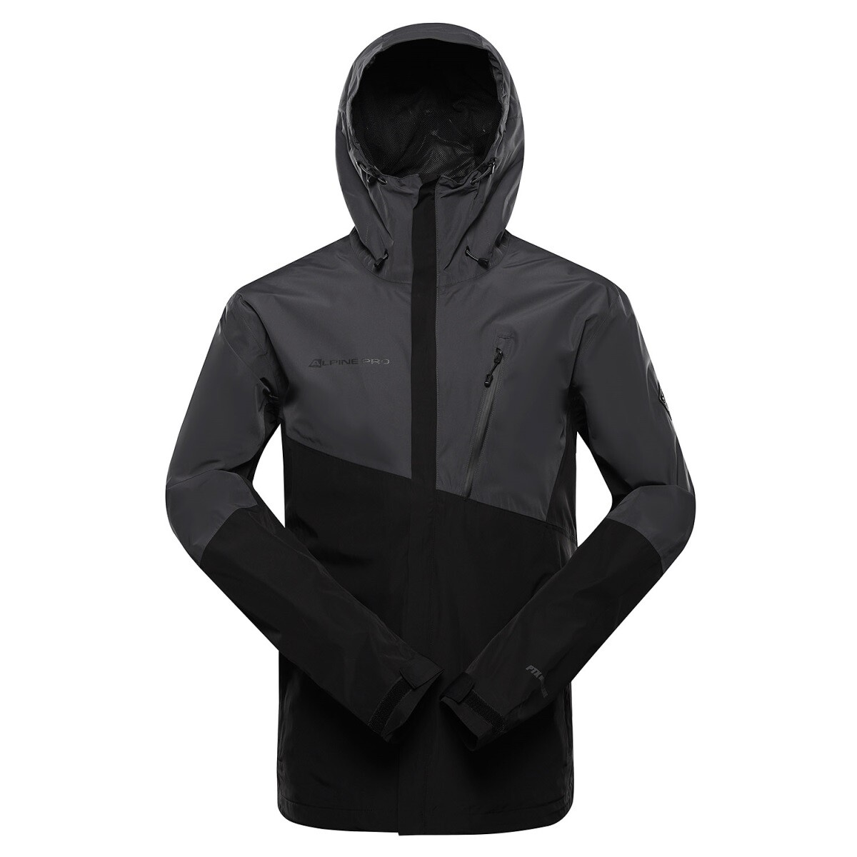 Pánská bunda s ptx membránou alpine pro norem 3 černá l plus
