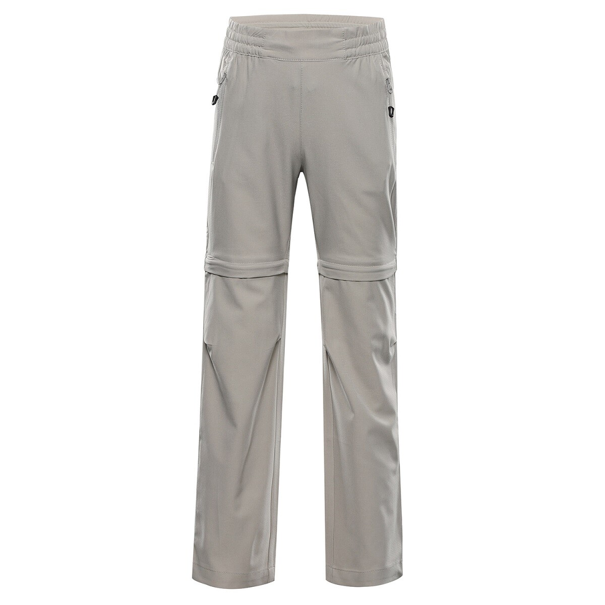 Dětské odepinatelné rychleschnoucí kalhoty alpine pro nesco 3 šedá 104-110