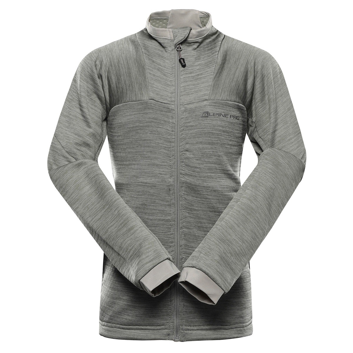 Dětská rychleschnoucí mikina alpine pro onneco 3 šedá 104-110