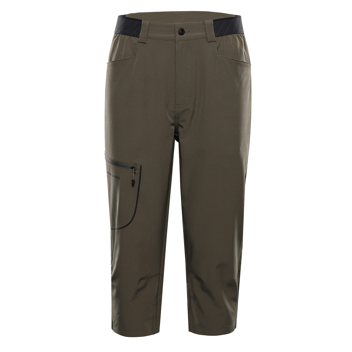 Pánské softshellové capri kalhoty alpine pro weder 2 hnědá 48