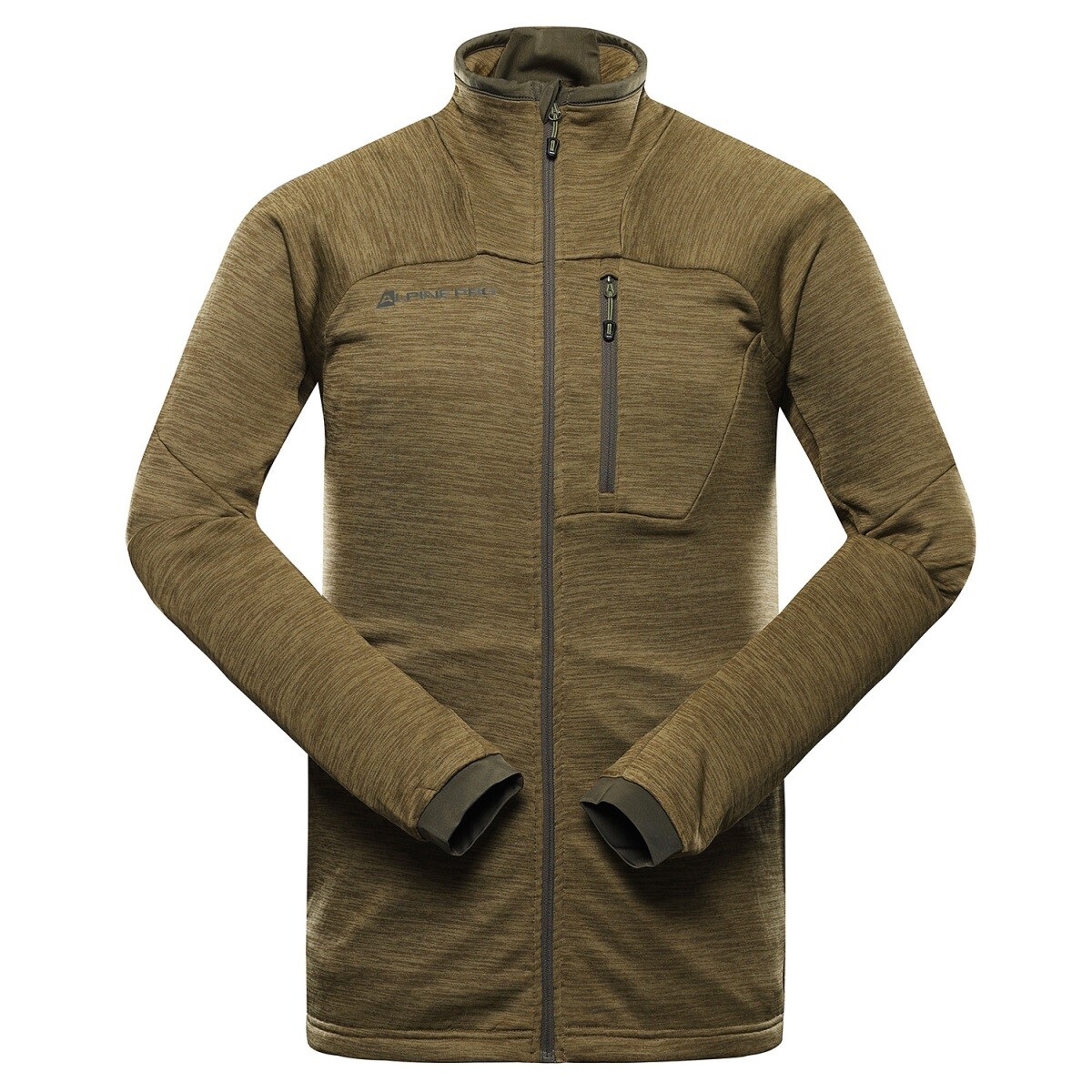 Pánská rychleschnoucí mikina alpine pro onnec 3 zelená xs