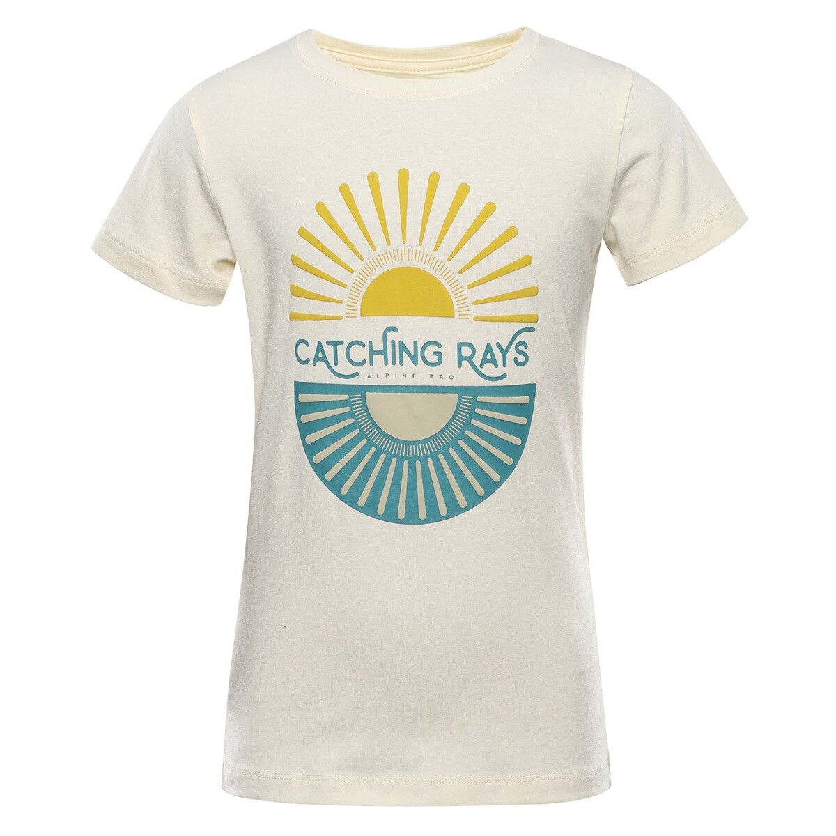 Dětské bavlněné triko alpine pro dorgo béžová 92-98