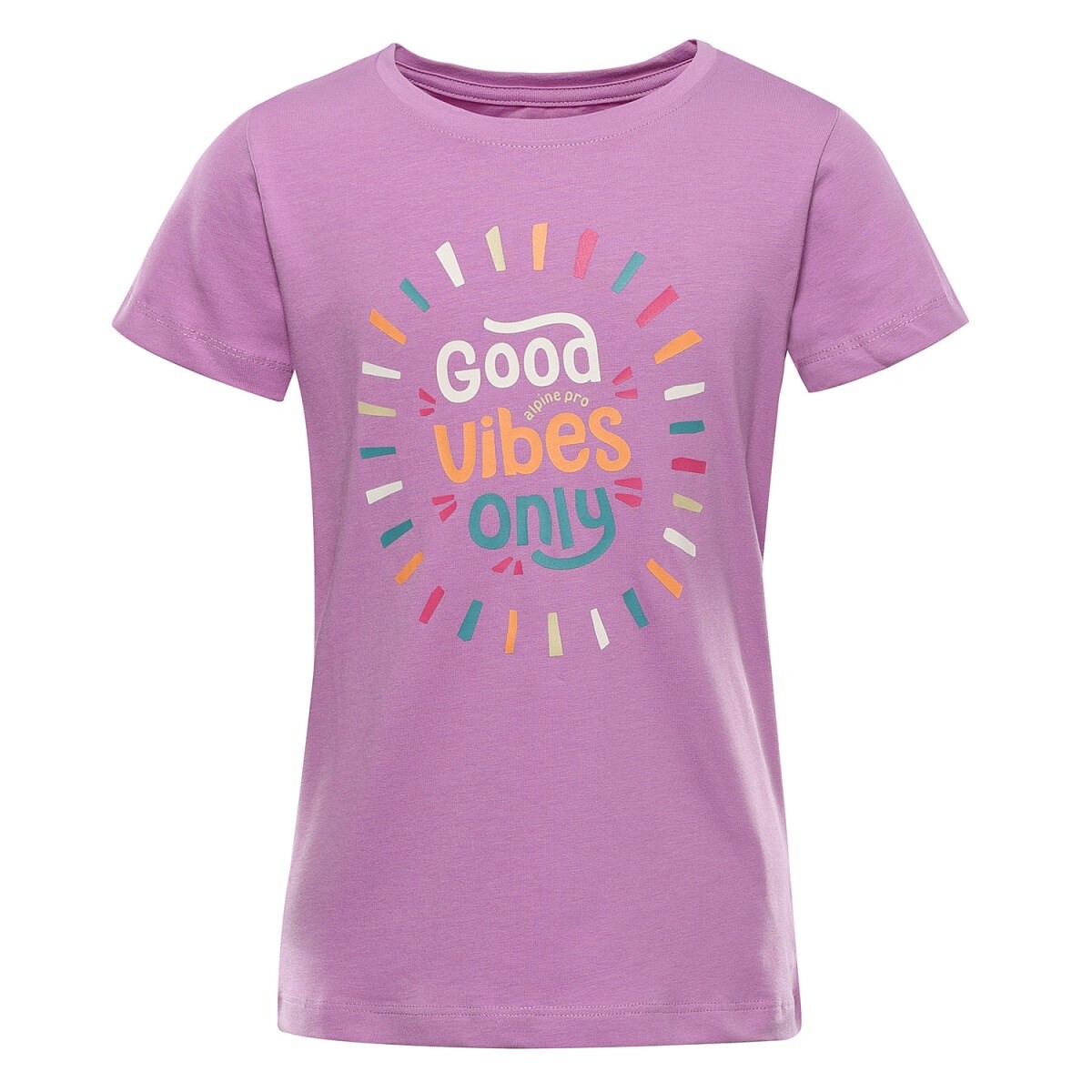Dětské bavlněné triko alpine pro dorgo fialová 92-98
