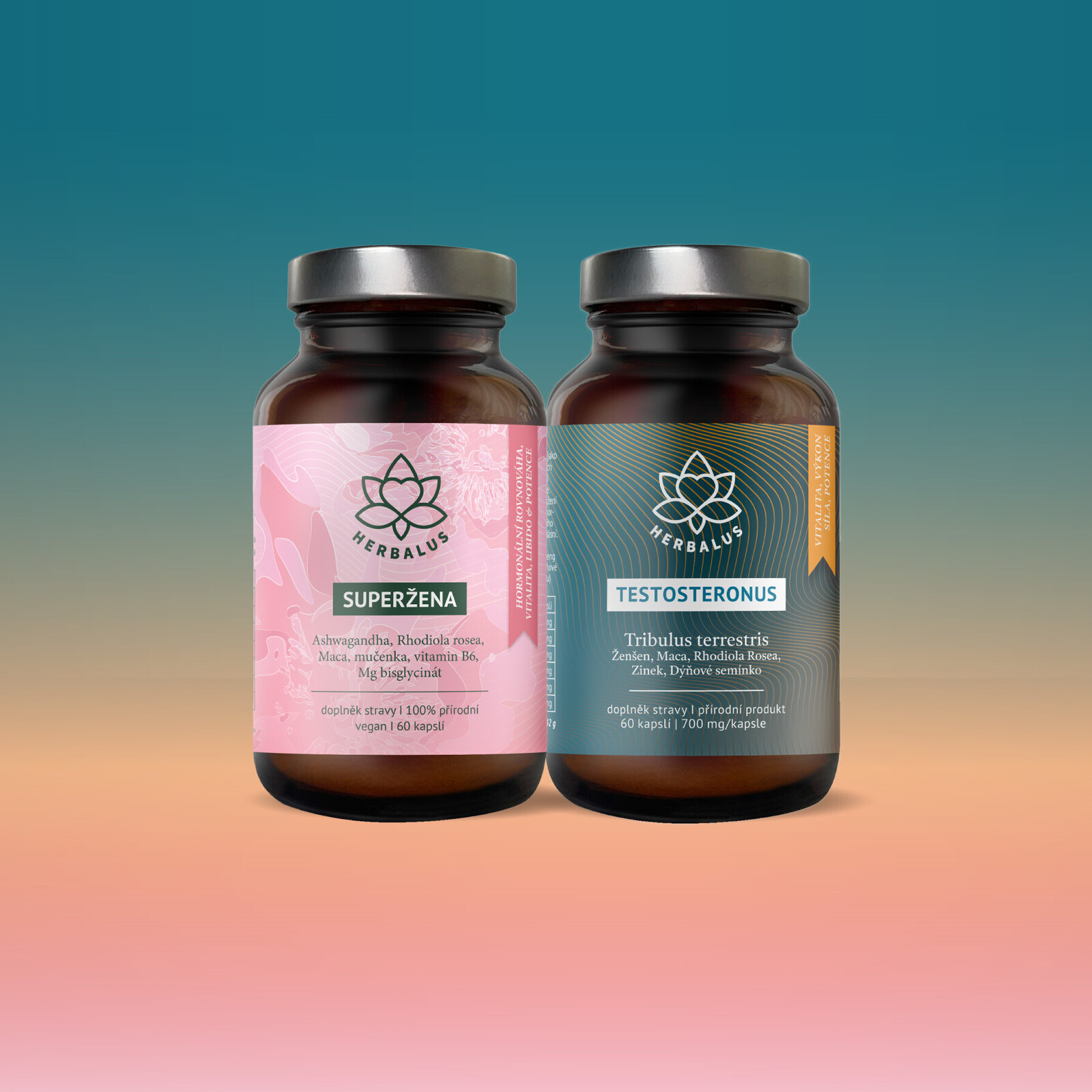 Herbalus Herbalus PRO PÁRY – TESTOSTERONUS & SUPERŽENA