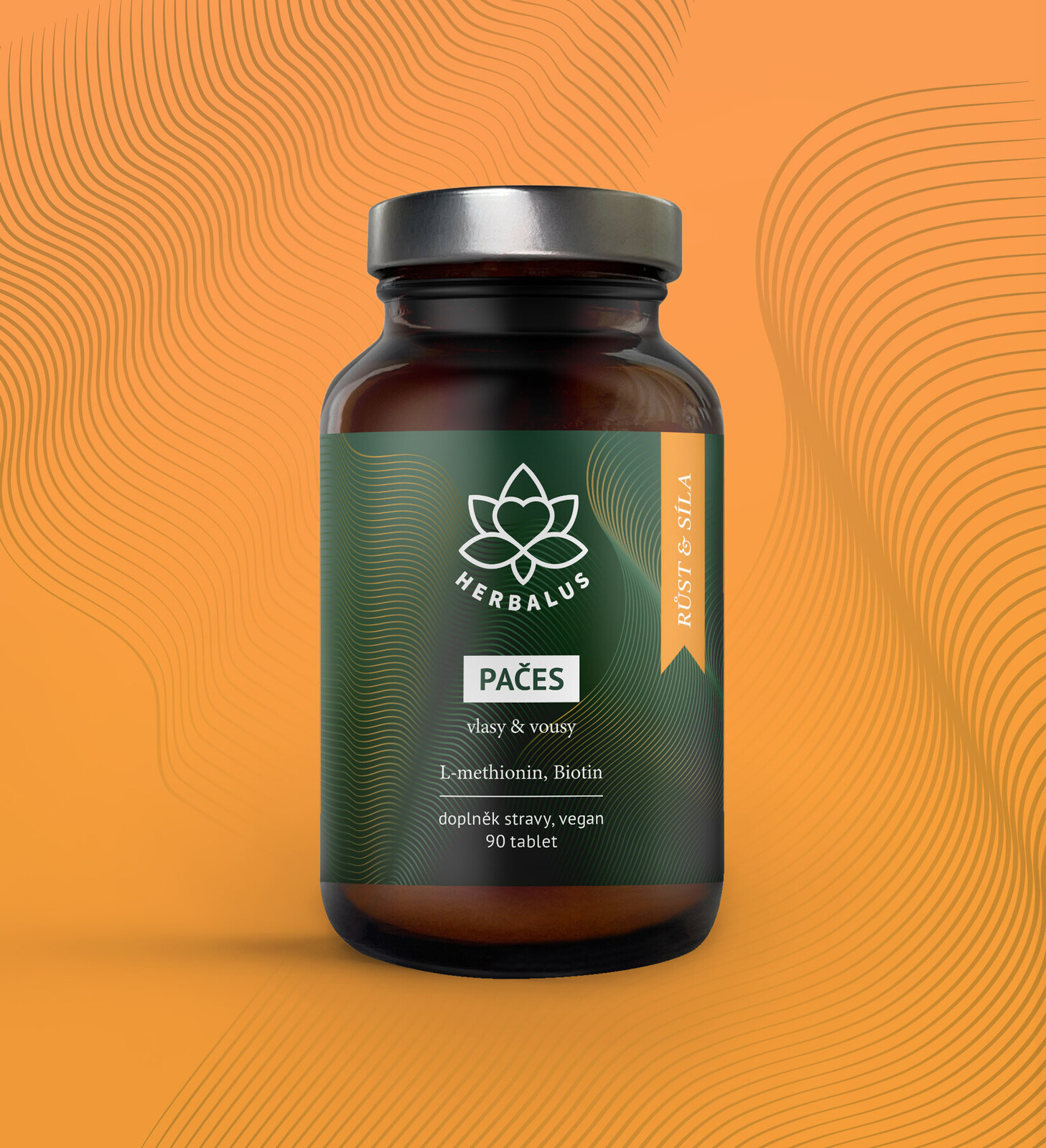 Herbalus Herbalus PAČES – vlasy & vousy