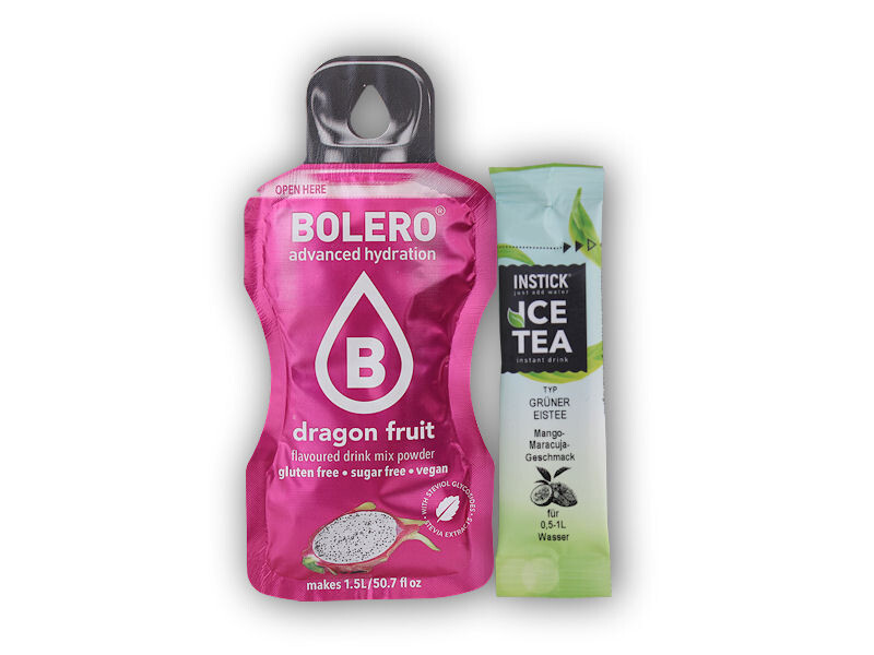 Bolero Bolero drink 9g + Instick 2.5g Varianta: waldmeister - raspberry