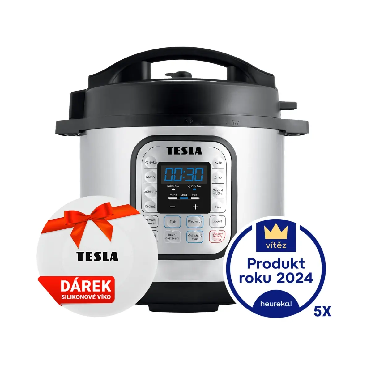 TESLA EliteCook K70 LE - multifunkční elektrický tlakový hrnec
