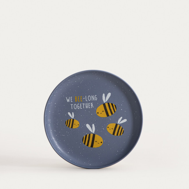 Talíř ANNBEE tmavomodrý 766244