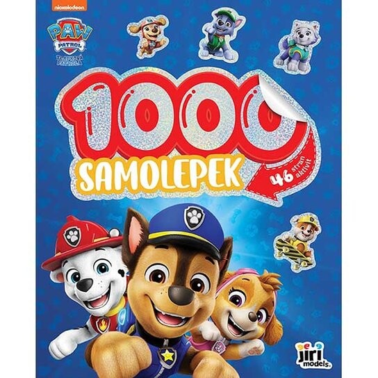 1000 samolepek s aktivitami Tlapková patrola