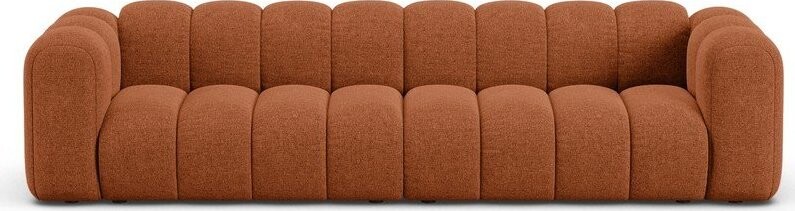 Žinylková pohovka v cihlové barvě 290 cm Lupine – Micadoni