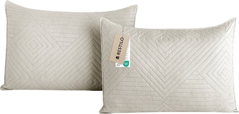 Povlaky na polštáře v sadě 2 ks z mikrovlákna 50x70 cm Softa – Restilo