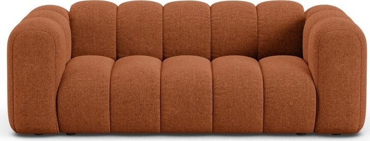 Žinylková pohovka v cihlové barvě 200 cm Lupine – Micadoni